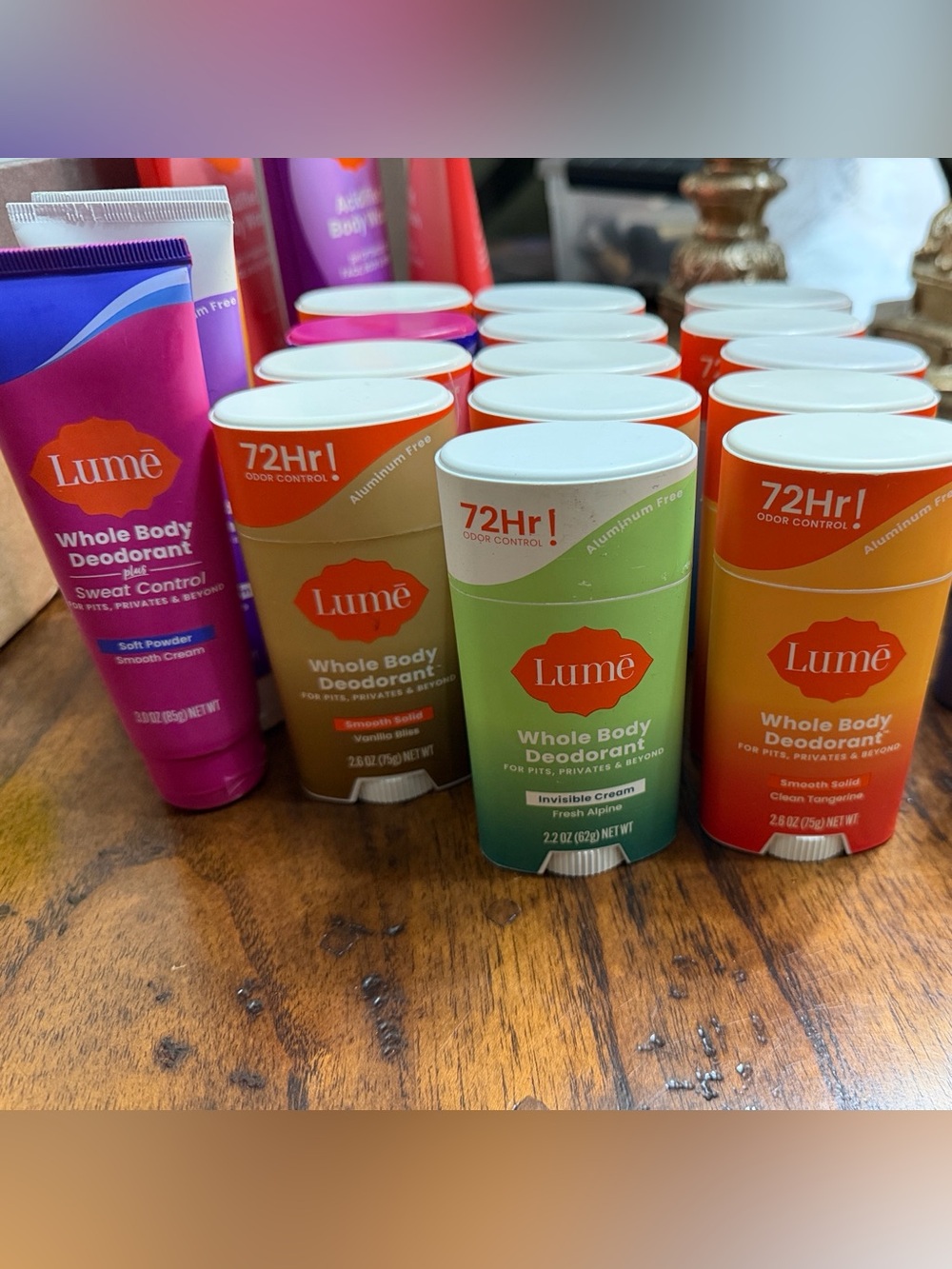 Lume Deodorant Lot of 17 Clinical Strength Sweat Control 2.6oz New $361